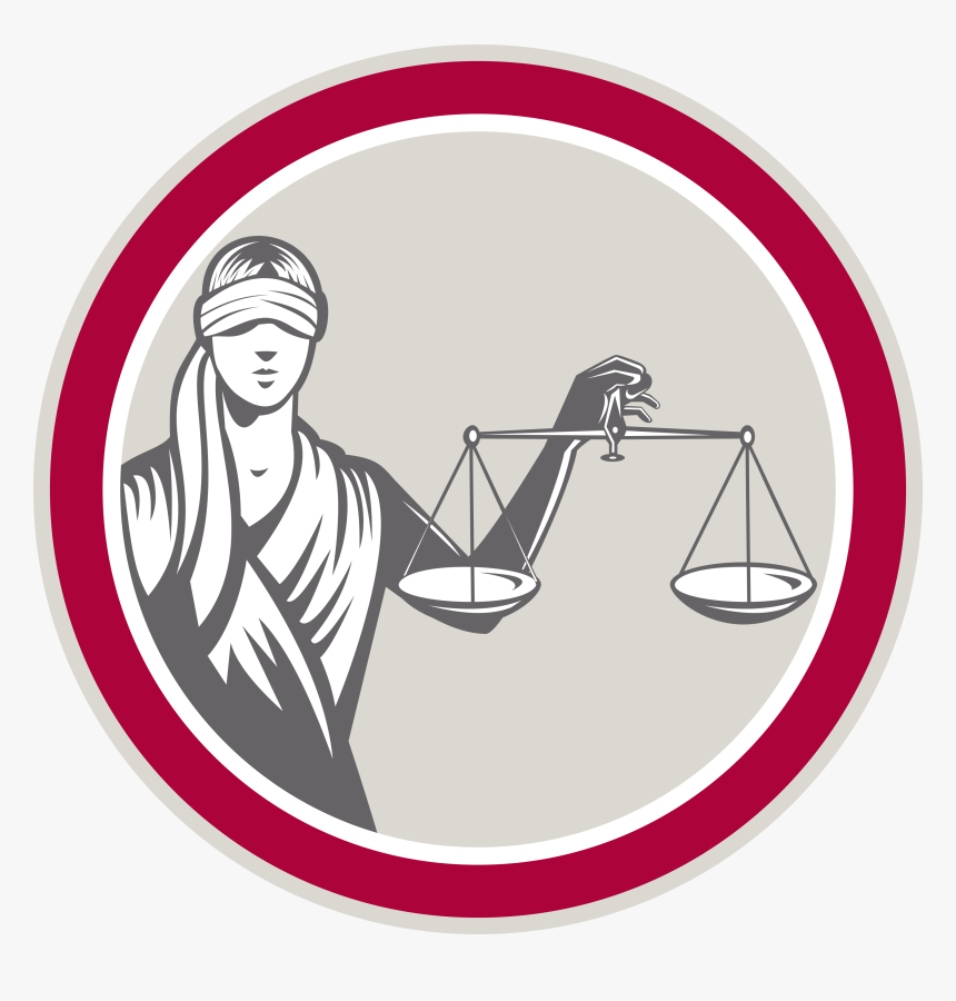 Lady Justice , Png Download Woman Holding Balance Scale, Transparent