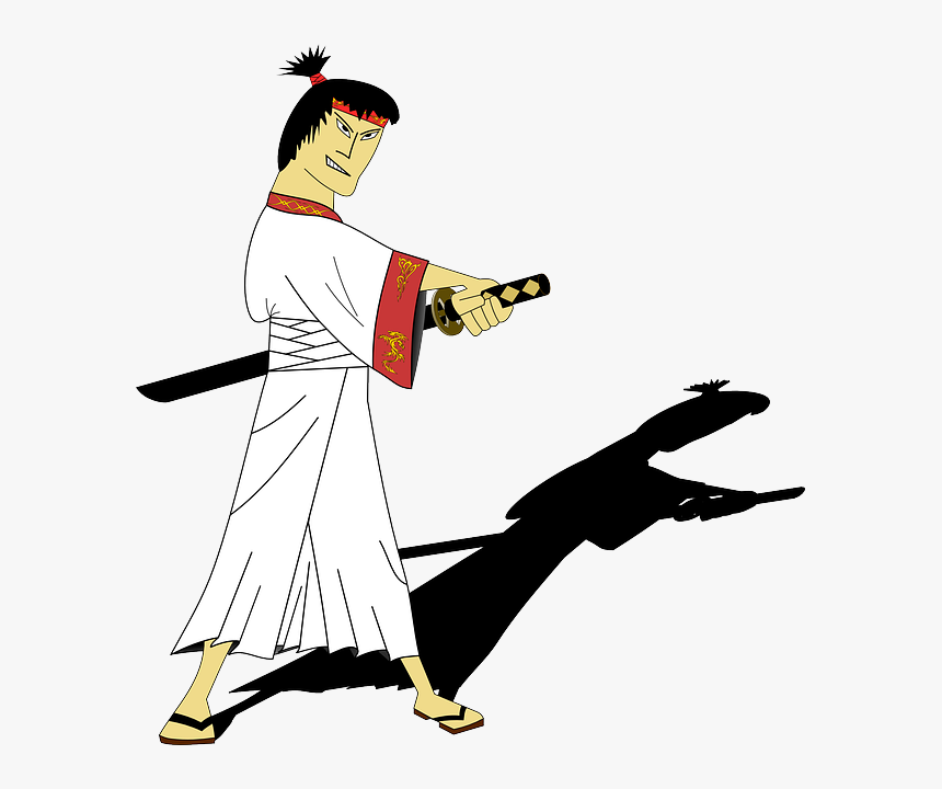 Samurai Clipart, HD Png Download