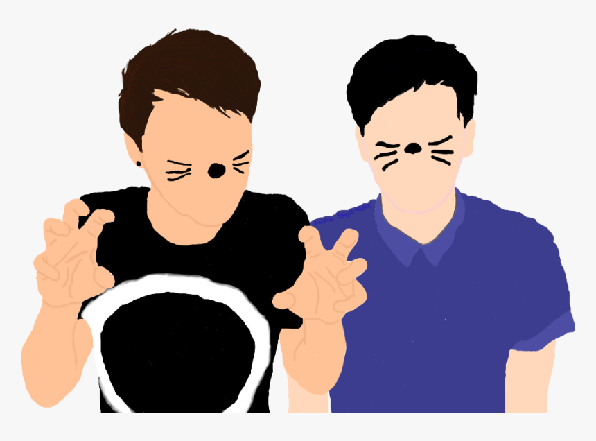 Dan And Phil - Dan And Phil 2014, HD Png Download