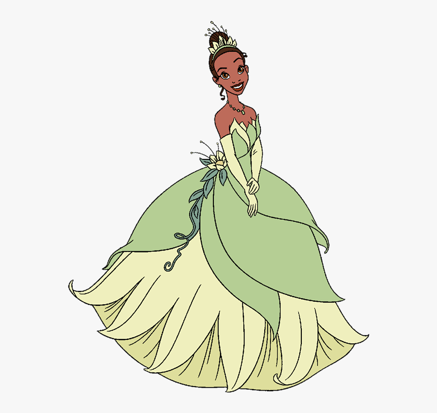 The Princess And The Frog Clip Art - Disney Princess Tiana Clipart, HD Png Download