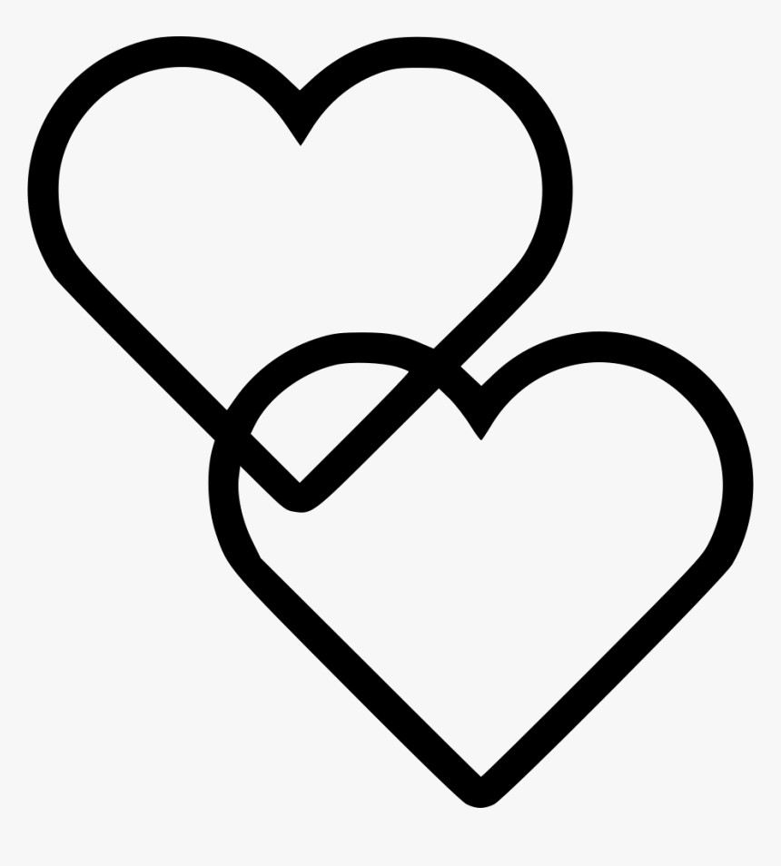 Two Hearts - Corazones Boda Png, Transparent Png