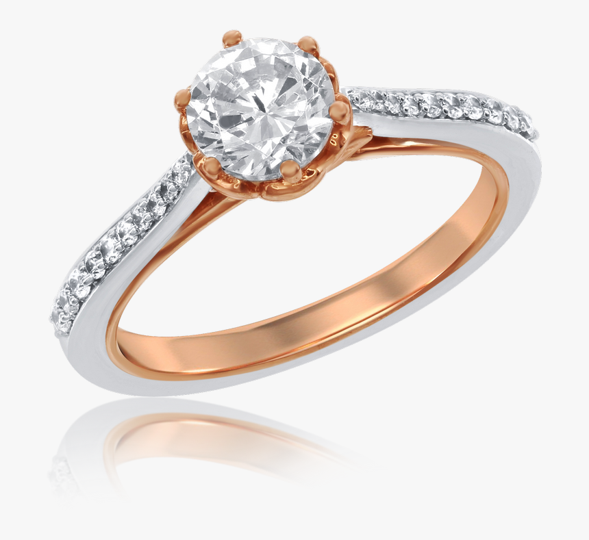 Enchanted Disney S 14k White And Rose Gold 7/8ctw Diamond - Ring, HD Png Download