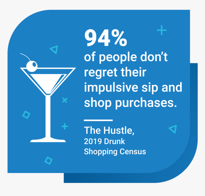 Stats About Drinking While Shopping - Fonpit, HD Png Download