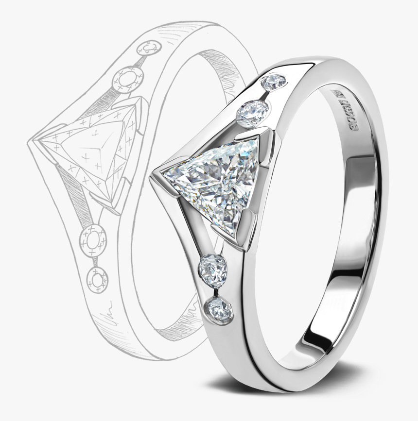 Png Transparent Engagement Ring Chalk - Pre-engagement Ring, Png Download