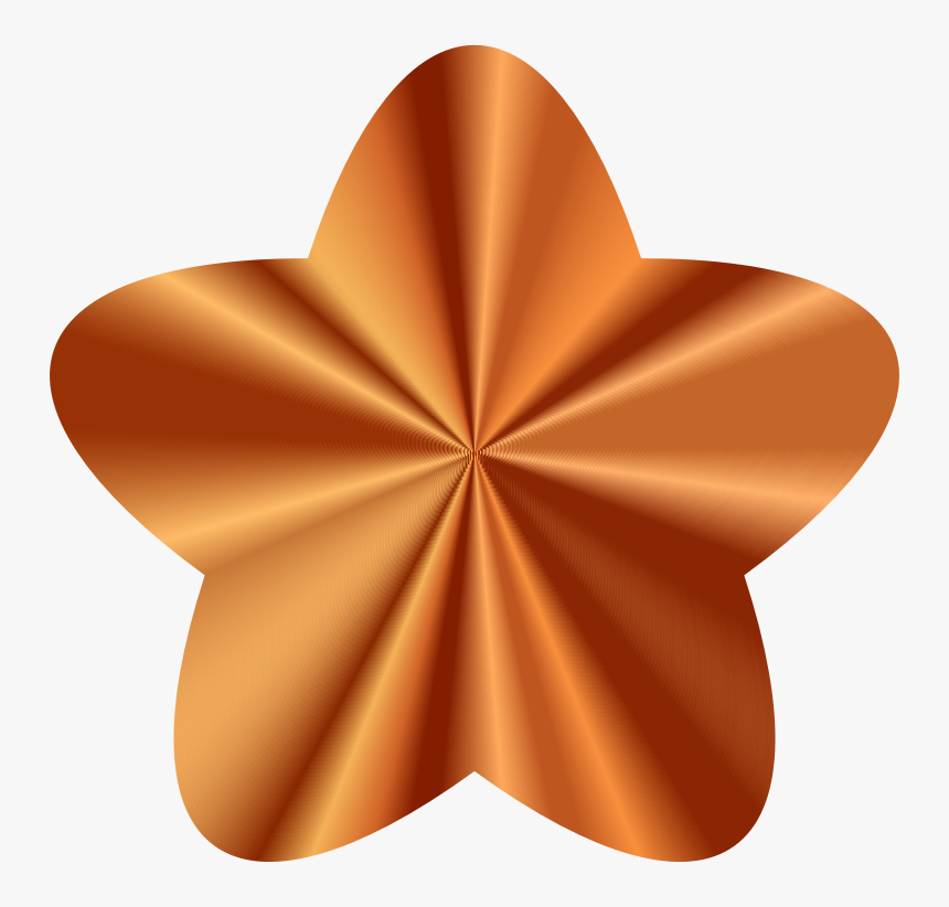 Cute Star Bronze - Bronze Clipart, HD Png Download