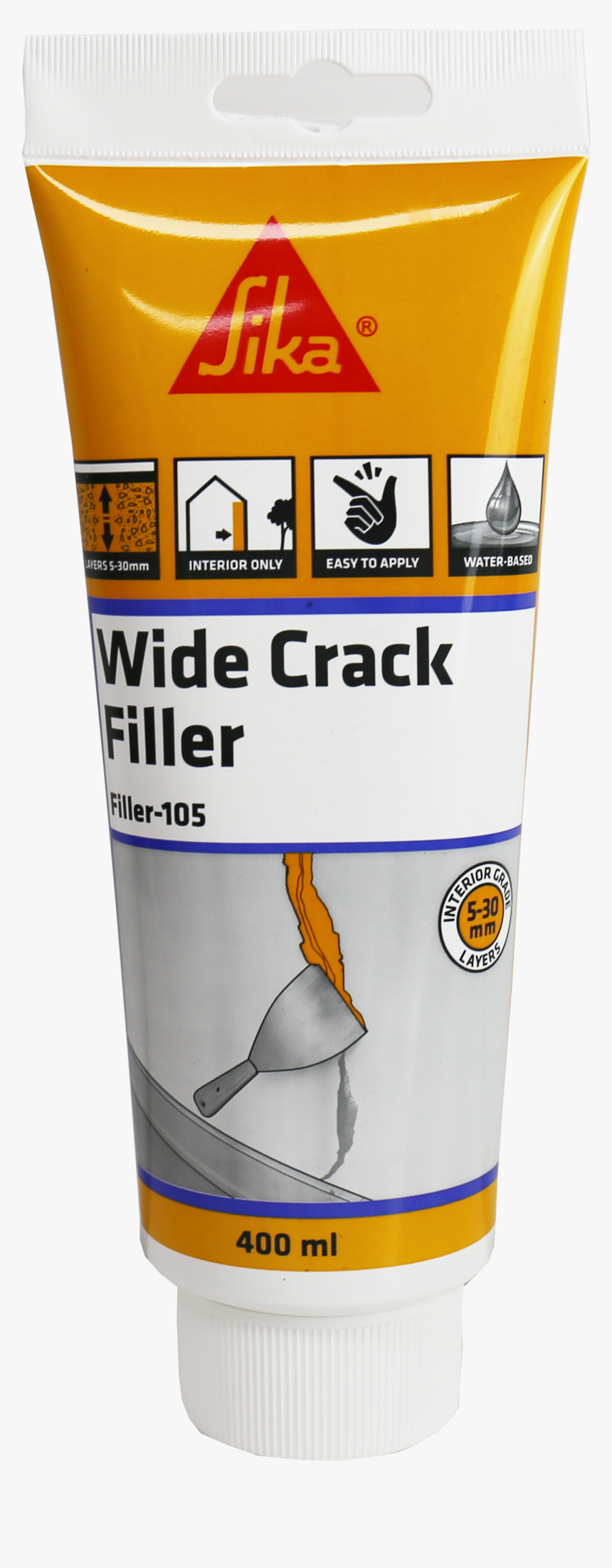 Sika Filler-105 Is Suitable For Indoor Filling And - Wall Crack Filler Sika, HD Png Download