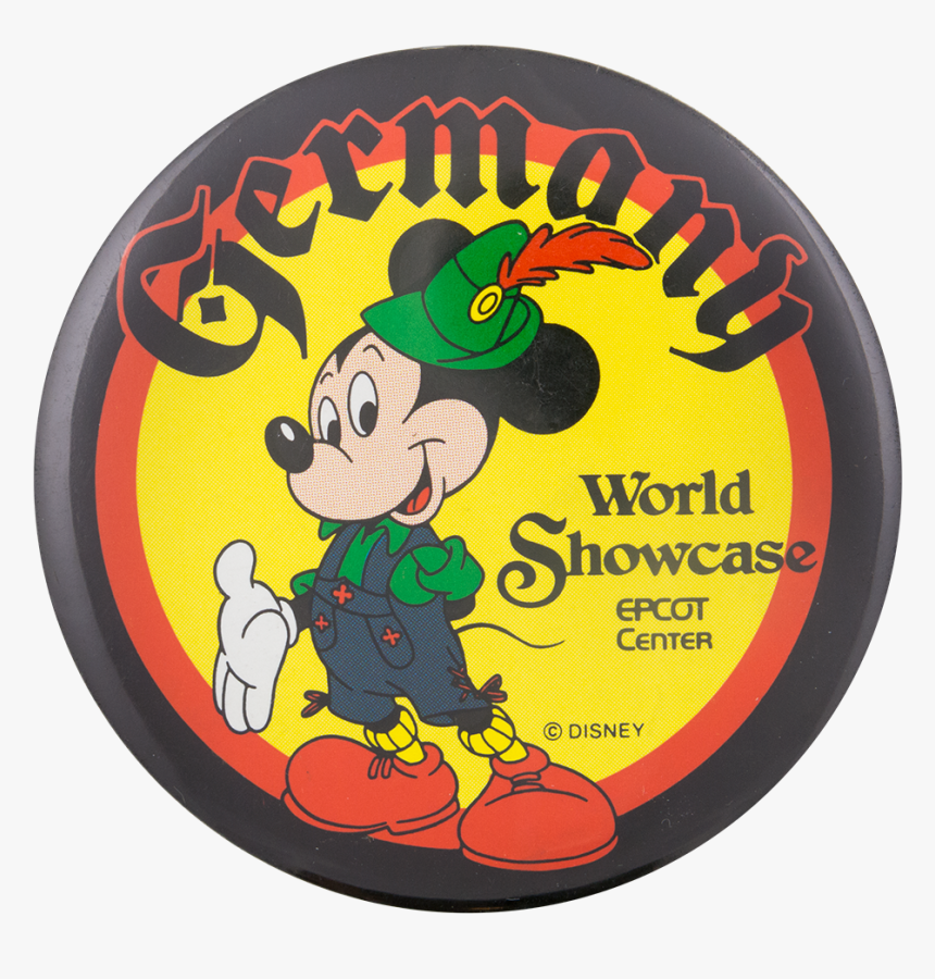 Epcot Center World Showcase Germany Entertainment Button - Epcot Germany Logo, HD Png Download