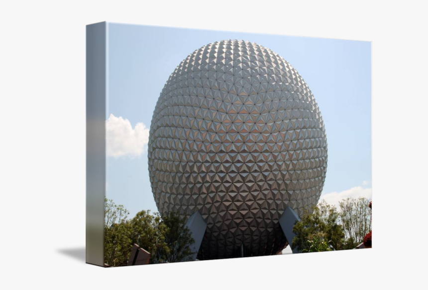 Facade Architecture Epcot Sphere Dome - Disney World, Epcot, HD Png Download