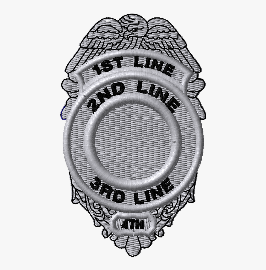 Deco Stk Emb Le Badge Shield Silver - Emblem, HD Png Download