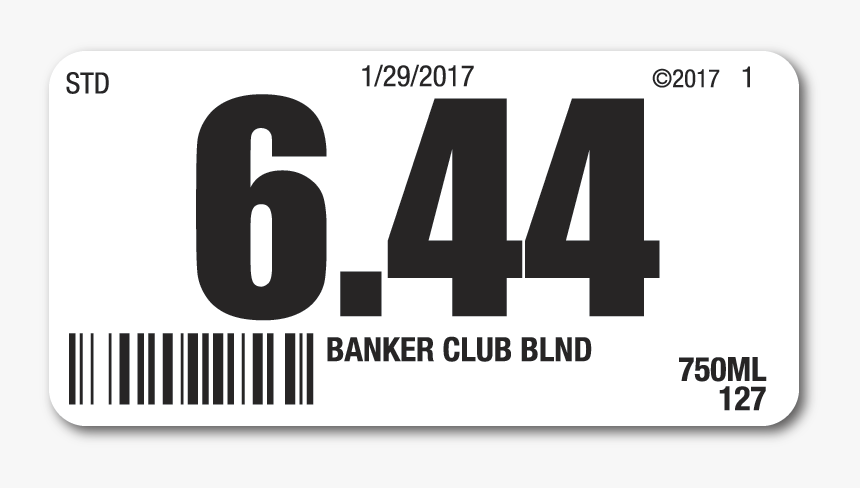 Liquor Tag - Danger Of Death Sign, HD Png Download