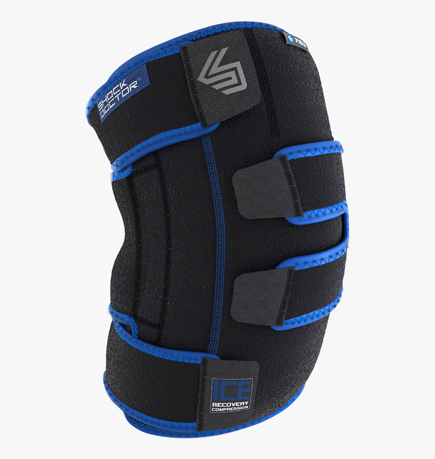 Transparent Ice Bag Png - Ice Recovery Knee Wrap Shock Doctor, Png Download