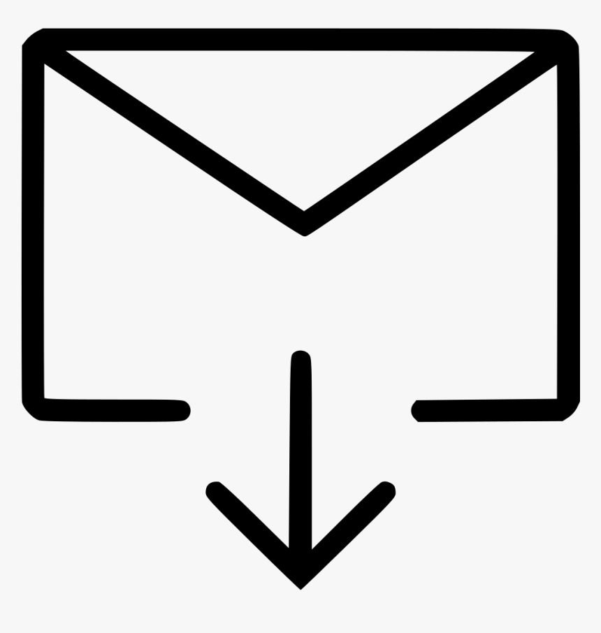 Png File Svg - White Mail Check Icon, Transparent Png