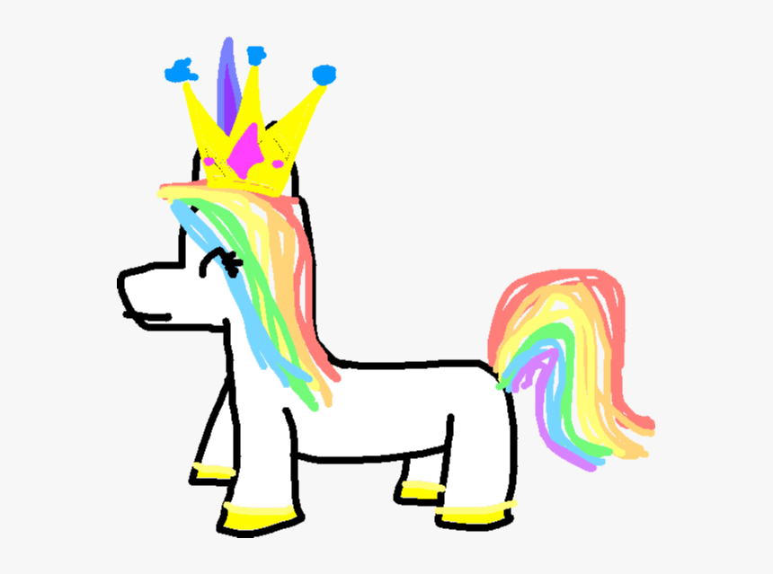 Transparent Rainbow Unicorn Png, Png Download