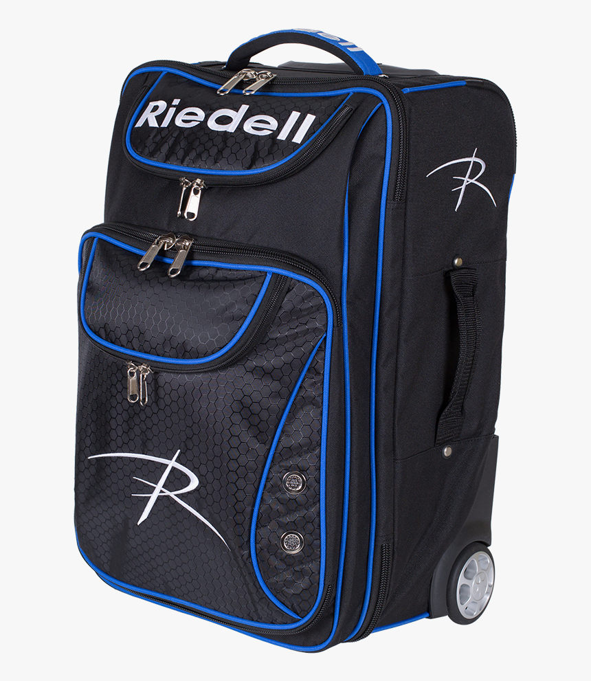 Black Riedell Wheeled Travel Bag - Traveling Bag Png, Transparent Png