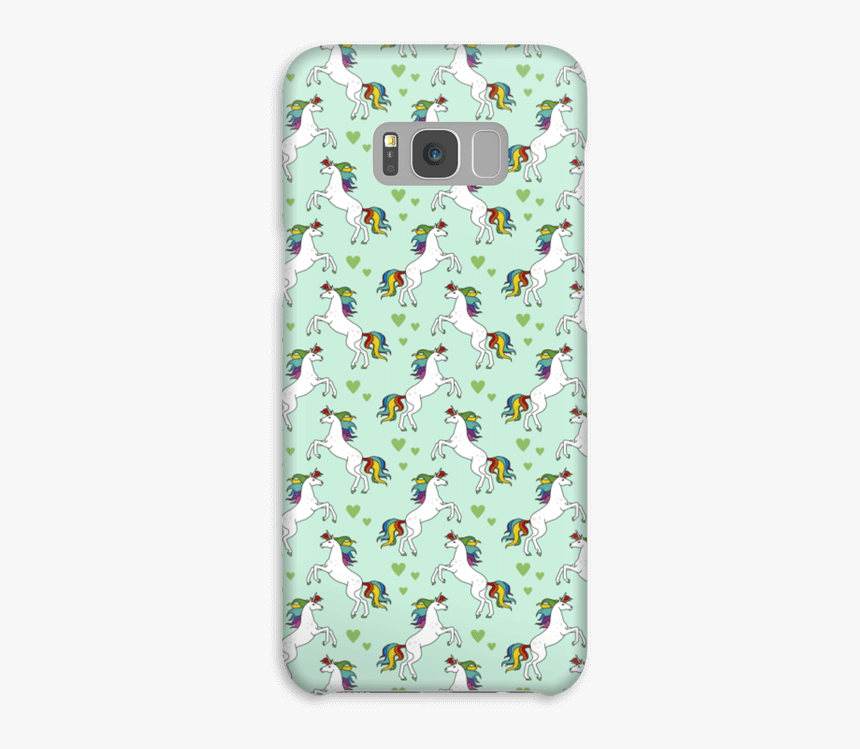 A Lovely Unicorn Case - Cartoon, HD Png Download