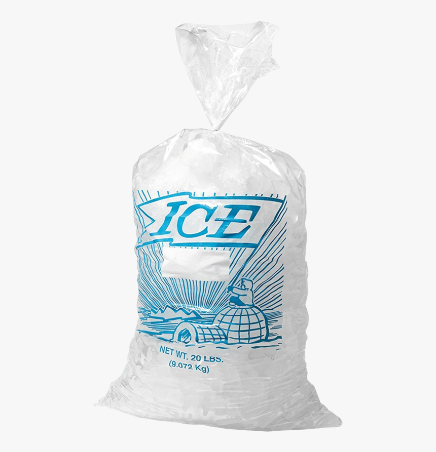 Printed Metallocene Ice Bag 10 Lb - Hoodie, HD Png Download