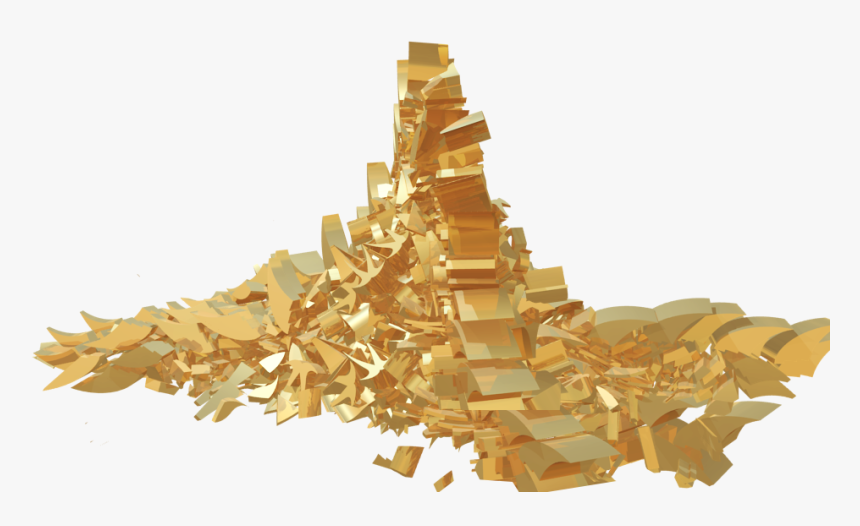 Gold Pile Png - Pile Of Wood Png, Transparent Png