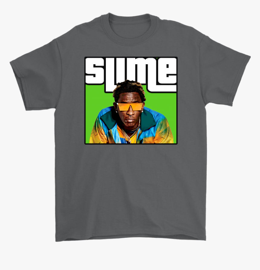 Young Thug Slime Thugger Rap T Shirt - Young Thug, HD Png Download