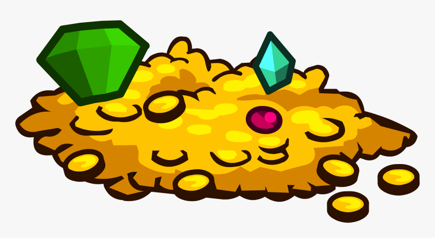 Club Penguin Wiki - Club Penguin Gold Furniture, HD Png Download