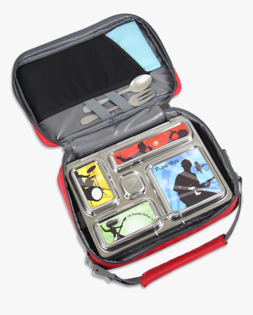 Planetbox Cold Kit Ice Pack - Planet Box Carry Bag For Rover Lunchbox Rocket Red, HD Png Download