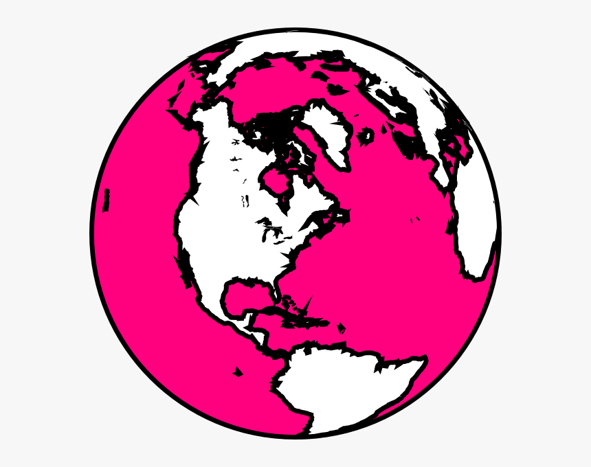 Black And White Globe Png, Transparent Png