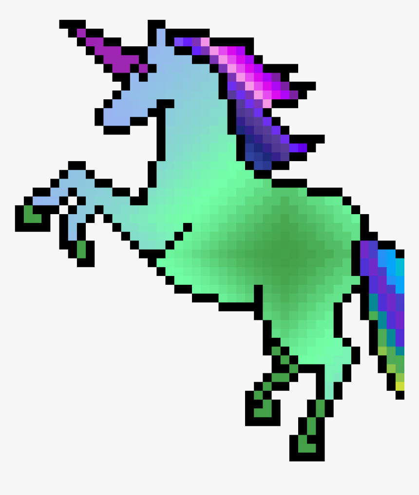 Rainbow Unicorn Png, Transparent Png
