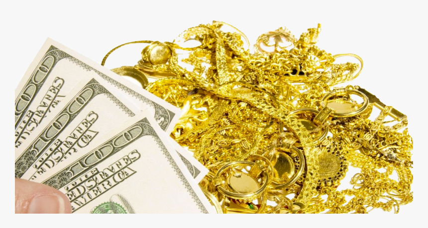 The Gold Rush Store - Gold And Money Png, Transparent Png