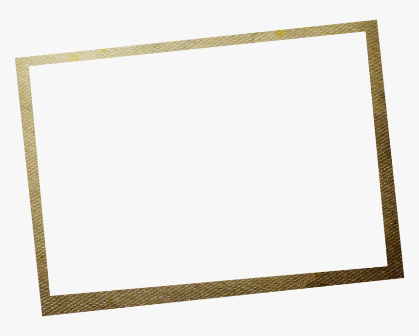 Picture Frame Yellow Pattern Png Image High Quality - Beige, Transparent Png
