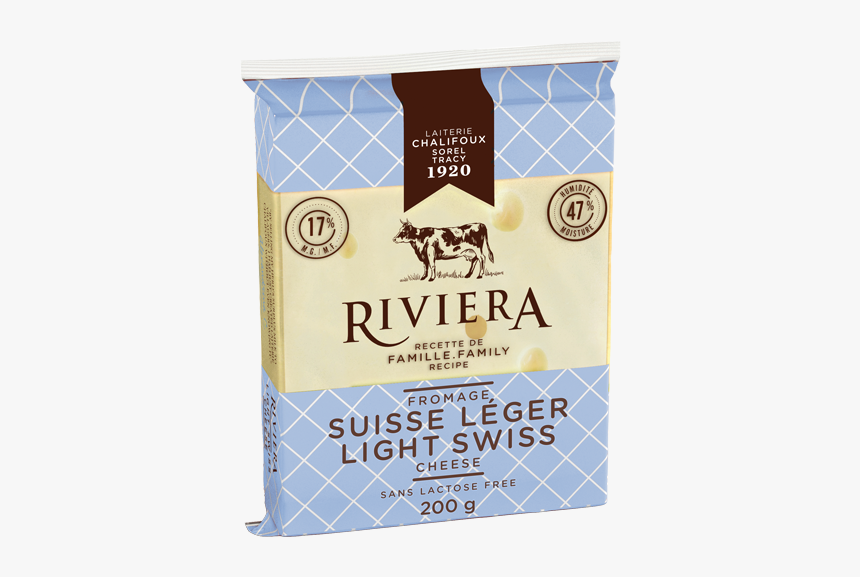Maison Riviera Light Swiss 200 G - Fromage Riviera Leger, HD Png Download