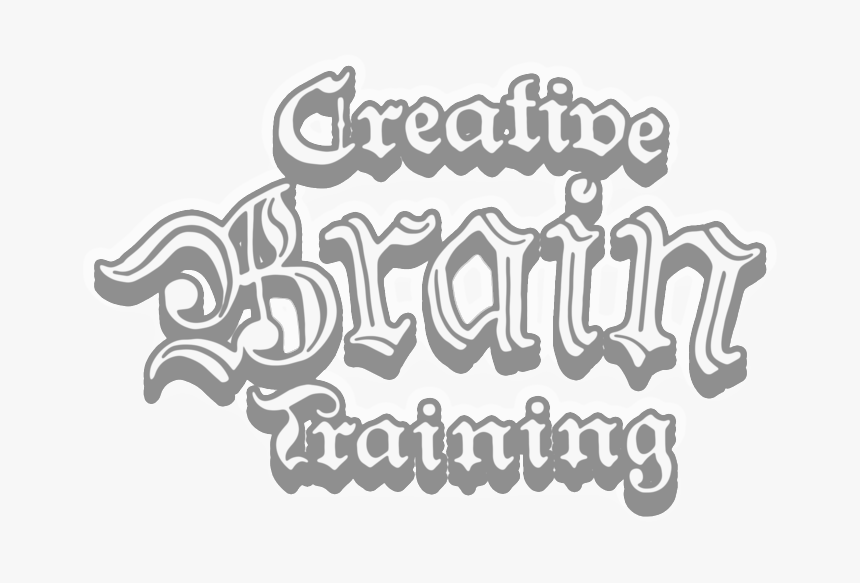 Creative Brain Training - Calligraphy, HD Png Download