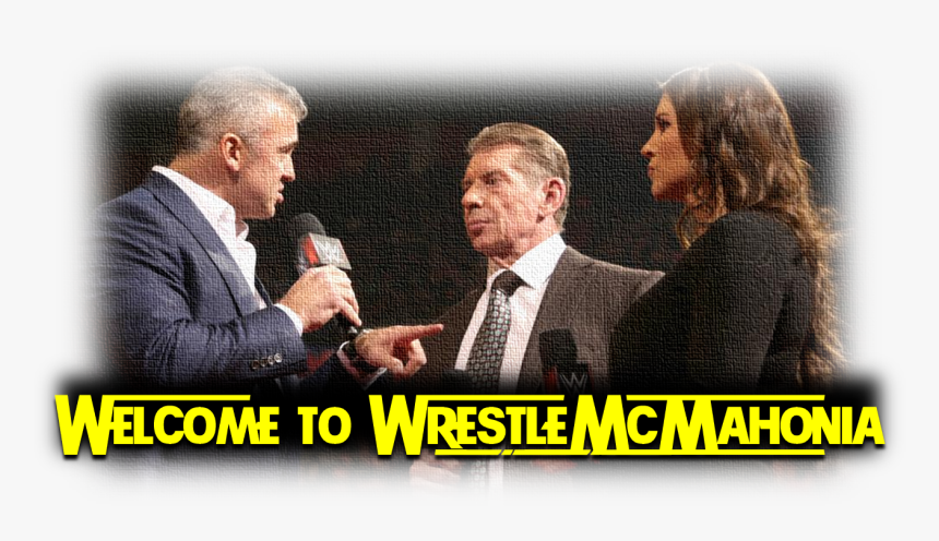 Welcome To Wrestlemcmahonia - Shane Mcmahon Vince Mcmahon, HD Png Download