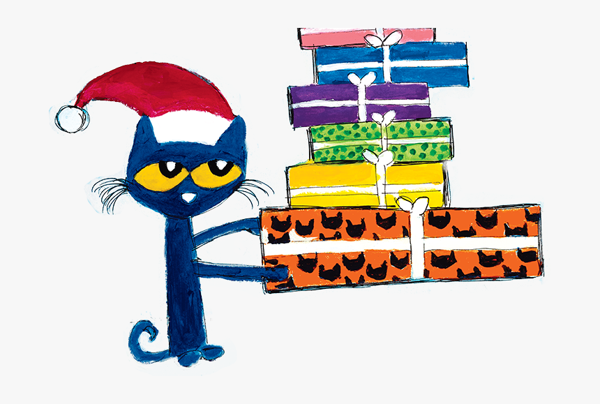 Pete The Cat Christmas Clipart, HD Png Download