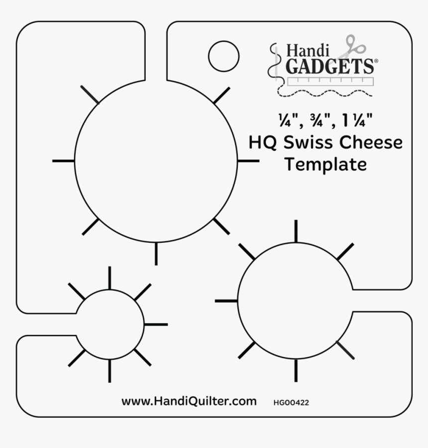 Hq Swiss Cheese Template - Hq Swiss Cheese Ruler, HD Png Download