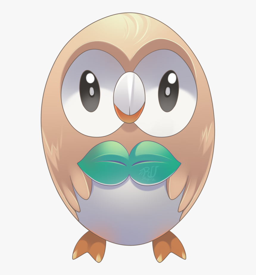 Rowlet - Cartoon, HD Png Download