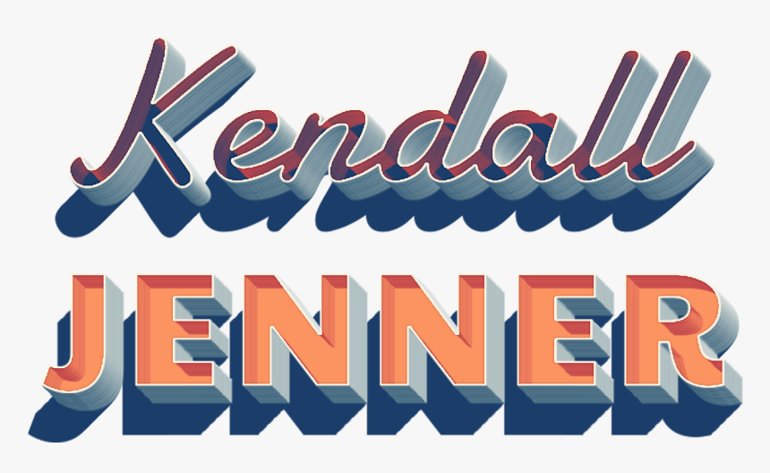 Kendall Jenner Name Logo Png - Logo Kendall Jenner Name, Transparent