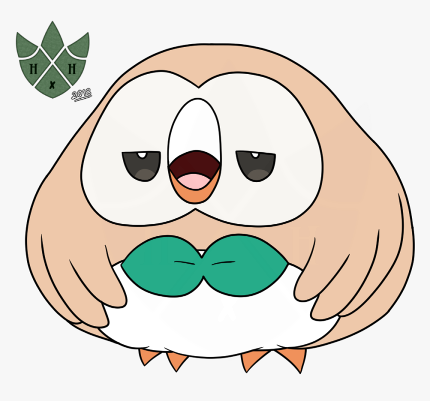 Pudgymon - Rowlet - Rowlet Transparent, HD Png Download