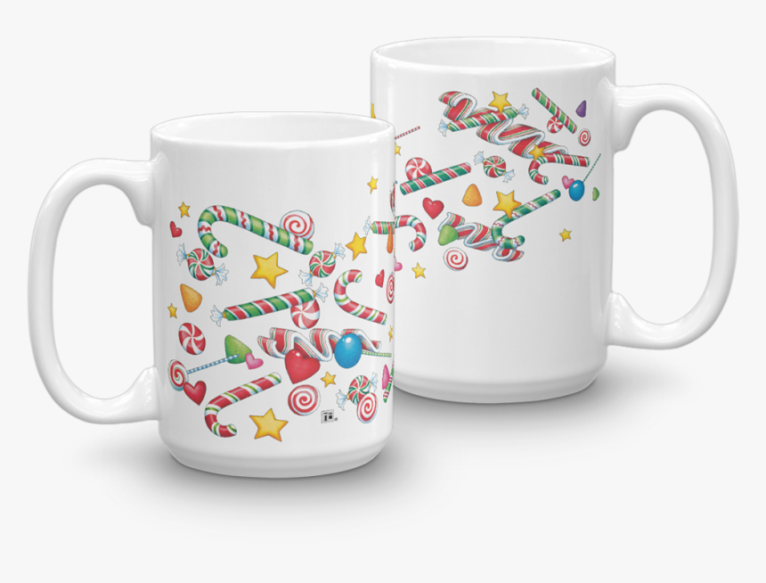 Christmas Candy - Coffee Cup, HD Png Download