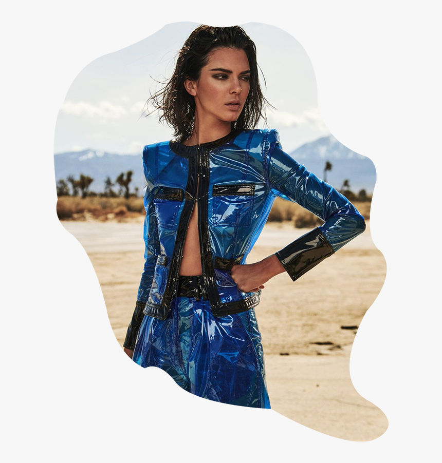 Kendall Jenner - Kendall Jenner Elle Us 2018, HD Png Download