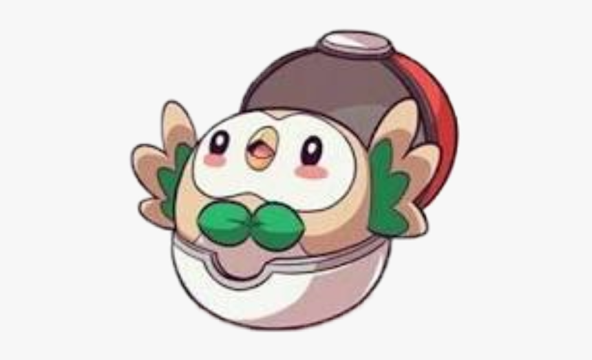 #pokemonsunandmoon #rowlet #remix - Cute Pokemon Rowlet, HD Png Download