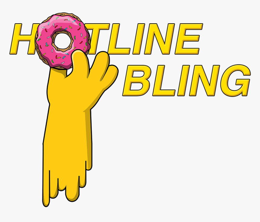 1800 Hotline Bling Png - Hot Line Bling Logo, Transparent Png
