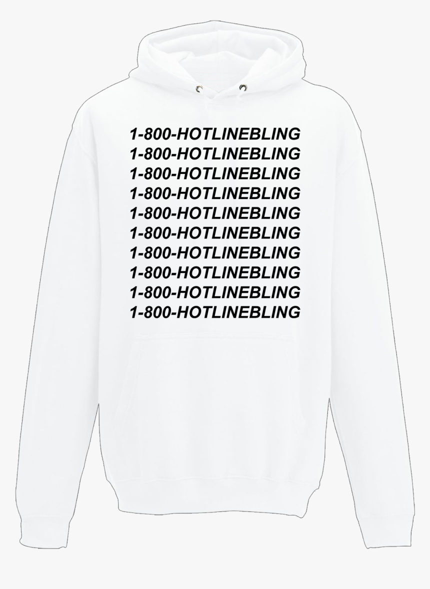 Singoutloud Hotline Bling Printed Hoodie - Hoodie, HD Png Download