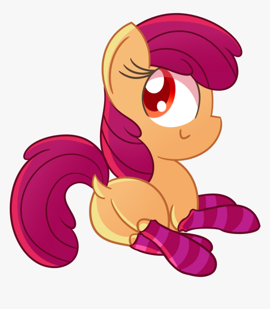 Accessory-less Edit, Apple Bloom, Bloom Butt, Clothes, - Cartoon, HD Png Download