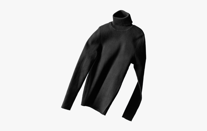 Black Turtleneck Png, Transparent Png