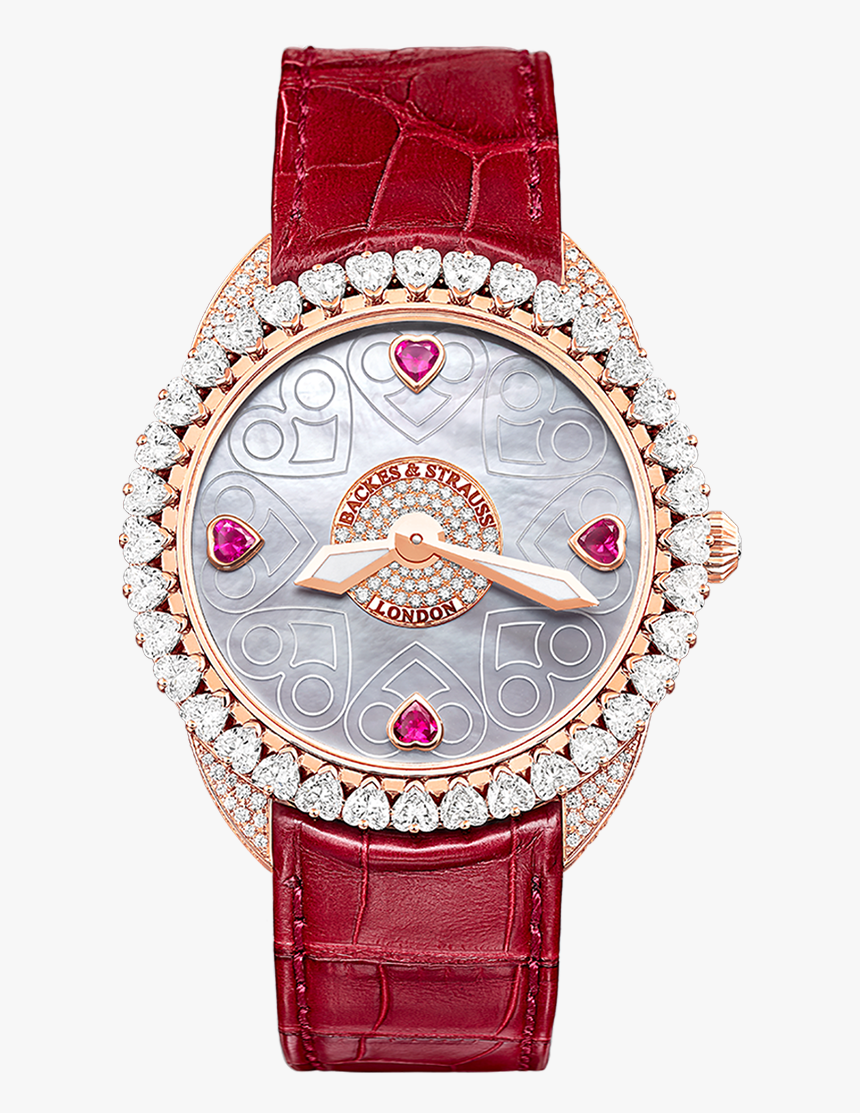 Piccadilly Renaissance Diamond Heart 40 Luxury Watch - Casio Sheen She 3029pgl 7a, HD Png Download