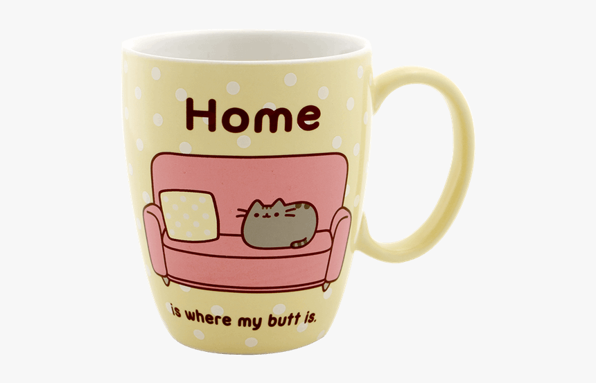 Pusheen Home Mug, HD Png Download