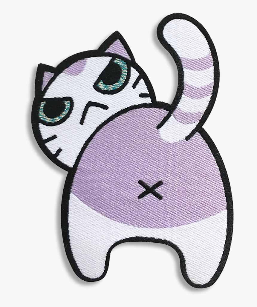 Cat Butt Patch, HD Png Download