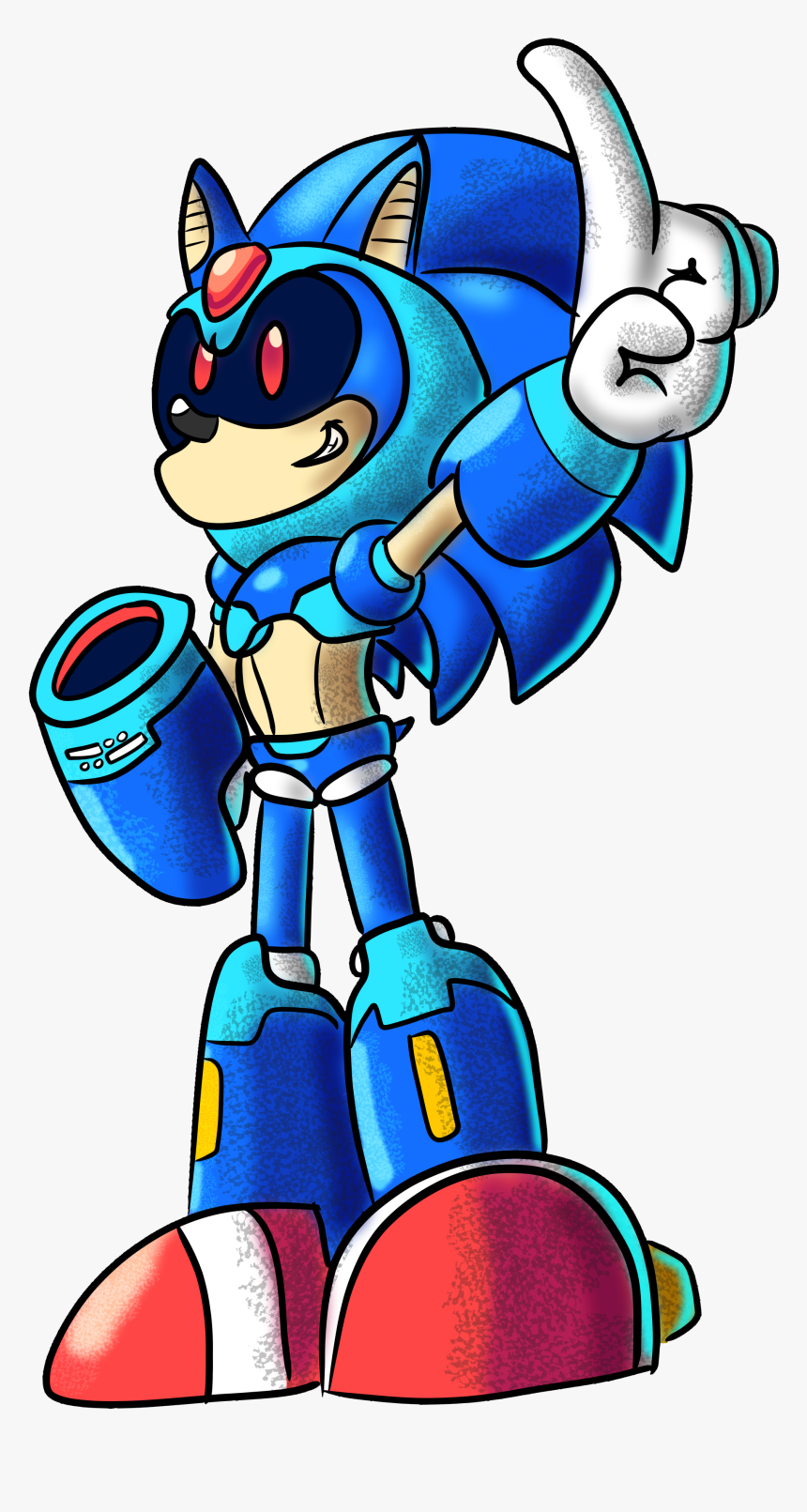 X-sonic (1st Anniversary) - Sonic Man, HD Png Download