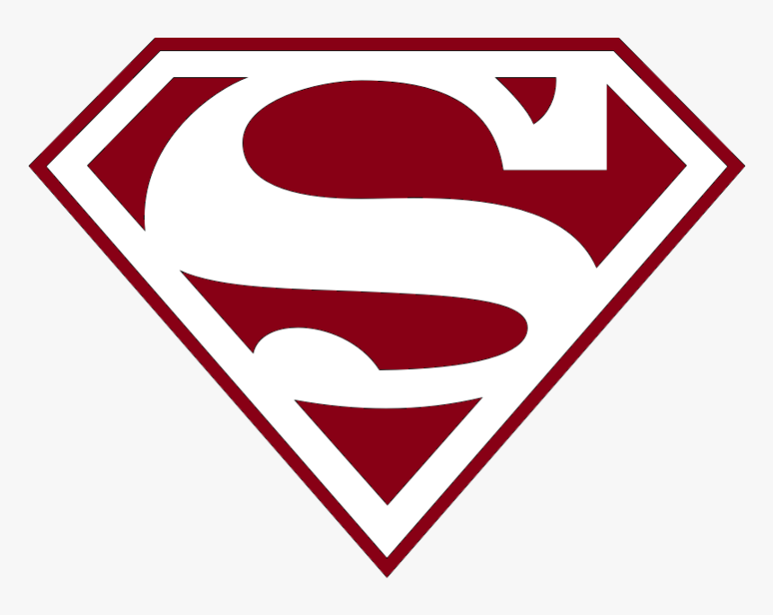 Superman Logo Black And White Png, Transparent Png