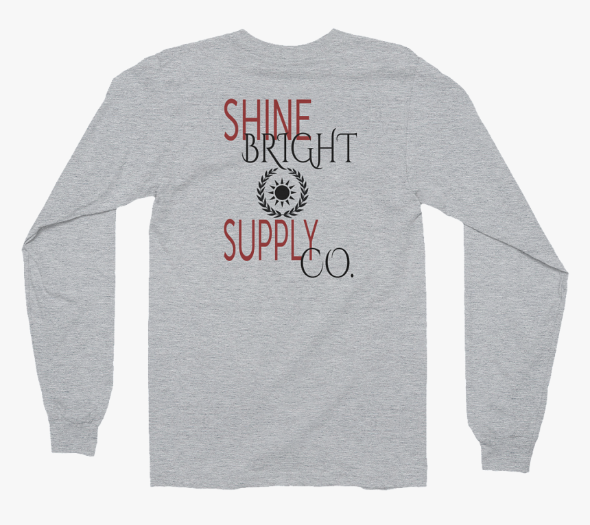 Transparent Rip Png - Mockup Blue Long Sleeve, Png Download