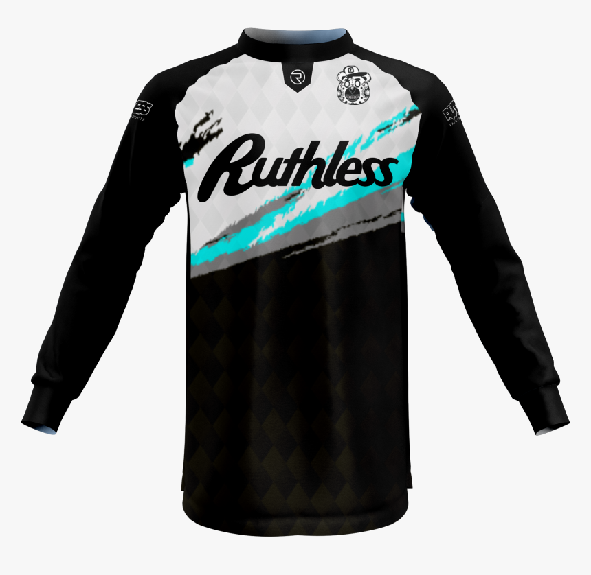 Ripped Checkers Breeze Jersey - Long-sleeved T-shirt, HD Png Download